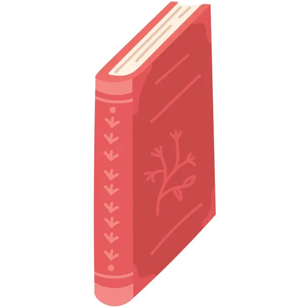 Книга Чтения Плоском Стиле Литература Чтения Образования — стоковый вектор