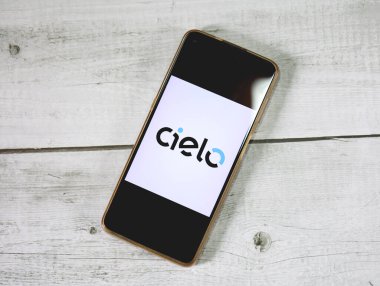 Cielo uygulaması telefonda.