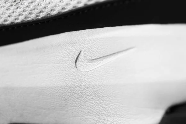 Brasilia Federal Bölge Brezilya Nike Spor Ayakkabılarının Yakın Görüntüsü — Stok fotoğraf