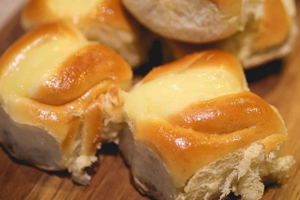 Delicious Fresh Baked Sweet Buns — Stock Photo, Image