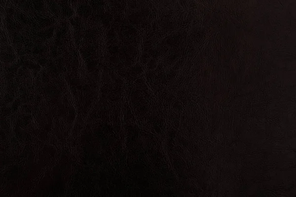 Czarne Skórzane Tło Luksusowa Skórzana Powierzchnia Zbliżenie Bezszwowej Czarnej Skóry — Zdjęcie stockowe