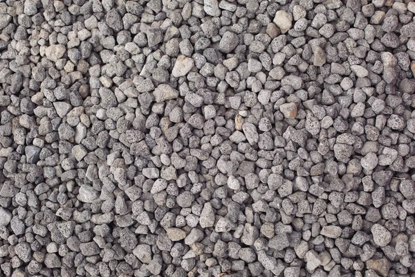 Szare Kamienie Tekstury Naturalne Tło Małe Tło Kamienia Drogowego Żwir — Zdjęcie stockowe
