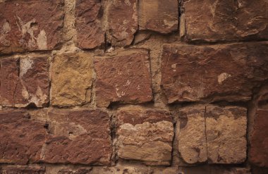 Güzel desenli, kuru taş bir duvarın yakın çekimi. Modern Biçim Tasarım Dekoratif Dekoratif Dekoratif Yapı İçin Çimento Yapımı İçin Çimento Kullanılan Gerçek Taş Duvar Yüzeyi Desenli Vinor Deseni.