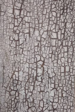 Düğümlü ve tırnak delikli klasik ahşap arka plan dokusu. Kırık boyayı gösteren tahta bir tahta. Çatlak boyalı, arka plan desenli eski ahşap bir duvar. Klasik arkaplan boyası soyma.