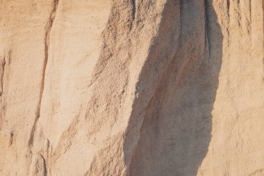 Kireçtaşı ocağı. Açık madencilik. Tebeşir tepeleri. Tebeşir yüzeyi. Doğal kireçtaşı. 