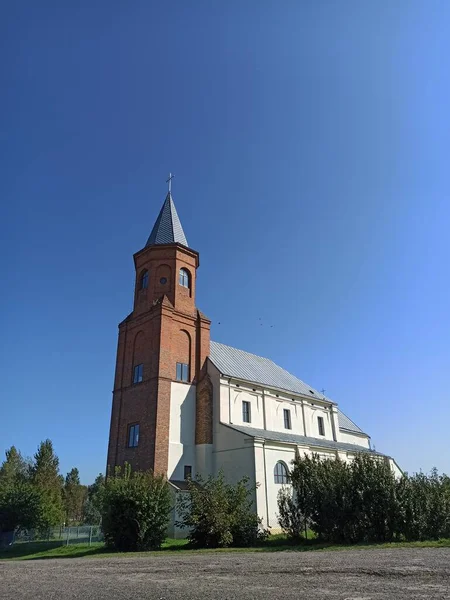 Kostel Nejsvětější Trojice Městě Státu Nejkrásnější Krajiny — Stock fotografie