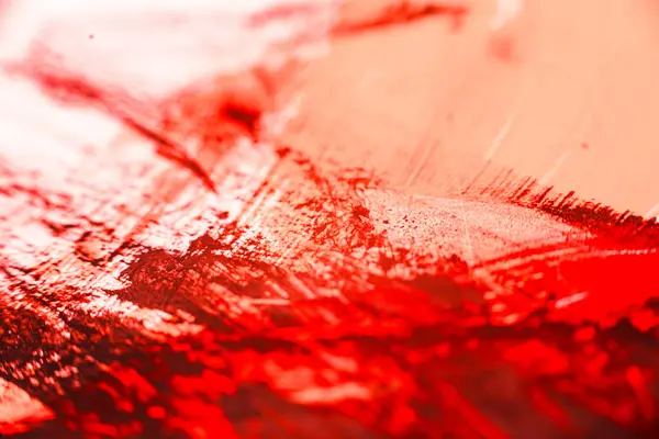 Pociągnięcia Pędzla Papierze Czerwonych Odcieniach Klasyczne Teksturowane Tło Tapety Desktop — Zdjęcie stockowe