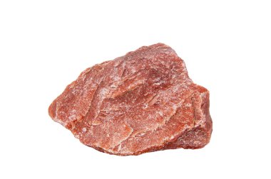 SONY DSC Kaba desenli kırmızı renkli taşlar, inşaat işi için, stüdyoda yapay ışıklandırma altında fotoğraflandı.