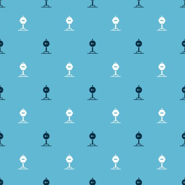 Trafik işaretini sola çevir ve düzgün bir şekilde dur. Vektör