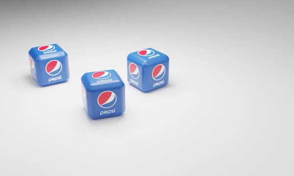 Мелитополь Украина Ноября 2022 Года Иконка Логотипа Pepsi Выделена Цветном — стоковое фото
