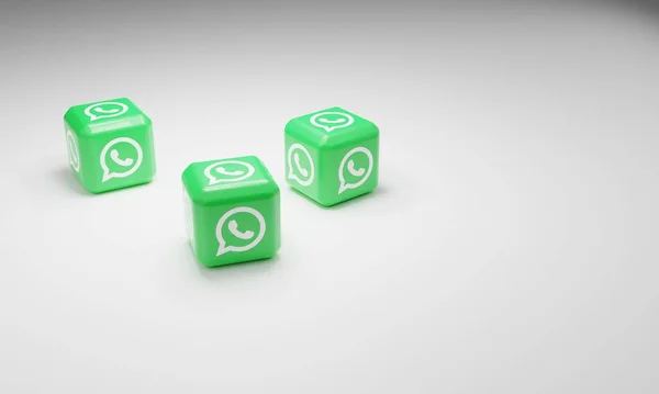 Melitopol Ουκρανία Νοεμβρίου 2022 Whatsapp Εικονίδιο Λογότυπο Απομονώνονται Στο Φόντο — Φωτογραφία Αρχείου