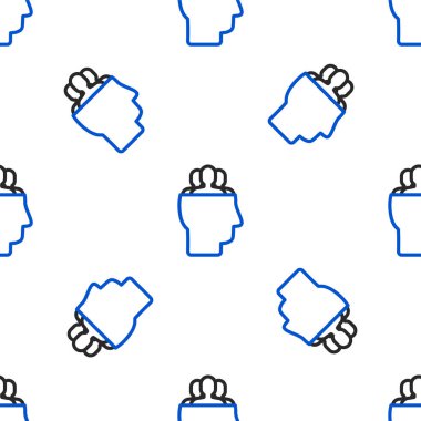 Çizgi Projesi taban simgesi beyaz arkaplandaki kusursuz deseni izole etti. İş analizi ve planlama, danışmanlık, takım çalışması, proje yönetimi. Renkli taslak konsepti. Vektör.