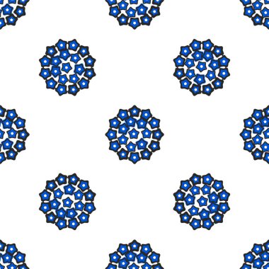 Çizgi virüsü simgesi beyaz arkaplanda izole edilmiş. Corona virüsü 2019-nCoV. Bakteri ve mikroplar, hücre kanseri, mikrop, mantar. Renkli taslak konsepti. Vektör.