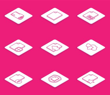 Satır Dizinini ayarla ve kilitle, Belge, XLS dosya belgesi, koruma konsepti, Sonraki sayfa oku, Bulut indirme, Bilinmeyen ve simge. Vektör