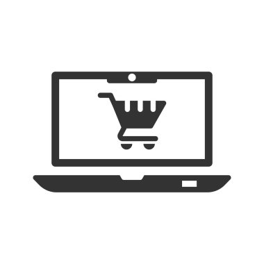 Beautifully designed Online shopping icon