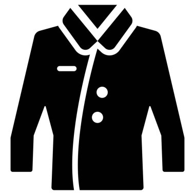 Business clothes icon (vector graphics)
