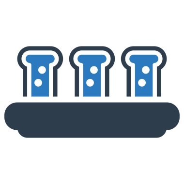 Test tüp simgesi (vektör grafikleri)