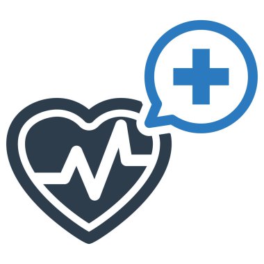 Tıbbi destek simgesi (vektör grafikleri)