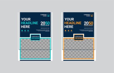 Yaratıcı kurumsal kitap kapağı tasarımı