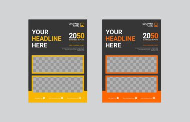 Yaratıcı kurumsal kitap kapağı tasarımı