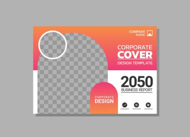 Modern Company horizontal Cover Business clipart