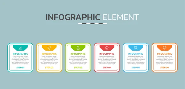 Creative Infographic Design Template — Stock Vector