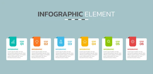 Creative Infographic Design Template — Stock Vector