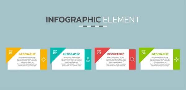 Kreative Infografik Design Vorlage — Stockvektor