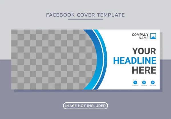 stock vector Business corporate facebook cover design