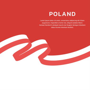 Polonya Bayrak Şablonu, Renkli Resimler 