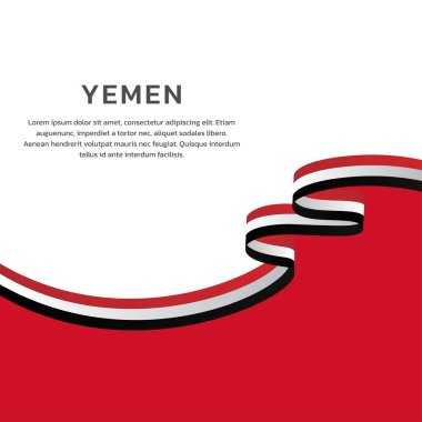 Yemen Bayrak Şablonu, Renkli Resimler 