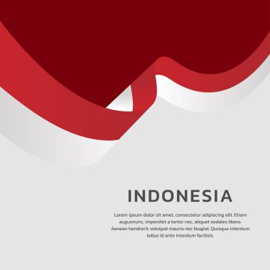 Endonezya Bayrak Şablonu, Renkli Resimler 