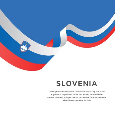 Slovenya Bayrak Şablonu, Renkli Görüntü 