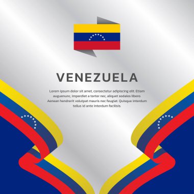 Venezuela Bayrak Şablonu, Renkli Resimler 