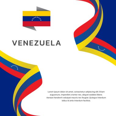 Venezuela Bayrak Şablonu, Renkli Resimler 