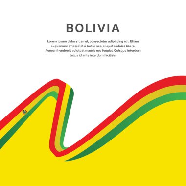 Bolivya bayrak şablonu, Renkli Resimler 