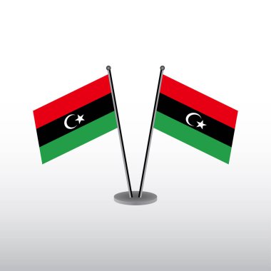Libya Bayrak Şablonu, Renkli Görüntü 