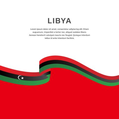 Libya Bayrak Şablonu, Renkli Görüntü 