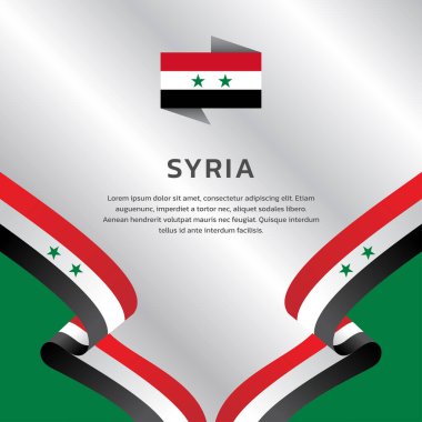 Suriye Bayrak Şablonu, Renkli Resimler