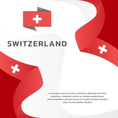 İsviçre bayrak şablonu, Renkli Resimler