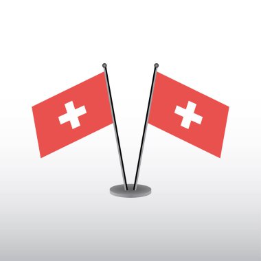 İsviçre bayrak şablonu, Renkli Resimler