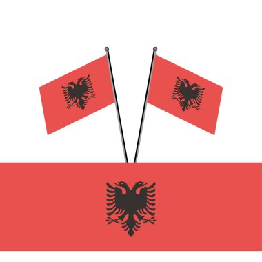 Arnavutluk Şablon ve Renkli Görüntü