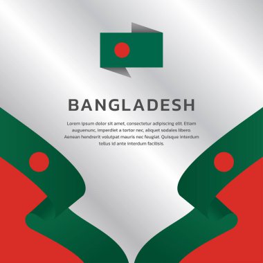 Bangladeş Bayrak Şablonu, Renkli Resimler