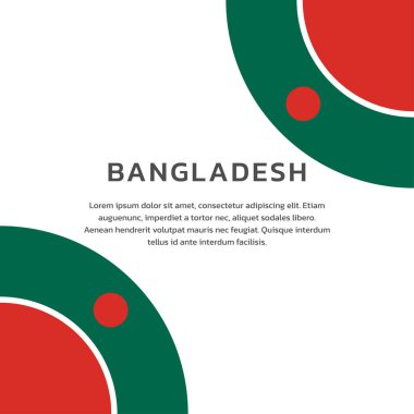 Bangladeş Bayrak Şablonu, Renkli Resimler