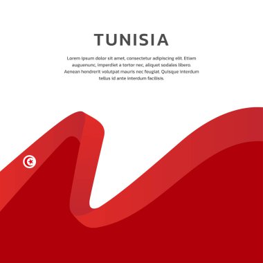 Tunus Bayrak Şablonu, Renkli Resimler 