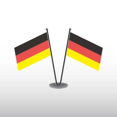 Almanya Bayrak Şablonu, Renkli Resimler 