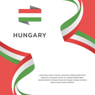Macaristan Bayrak Şablonu, Renkli Resimler 