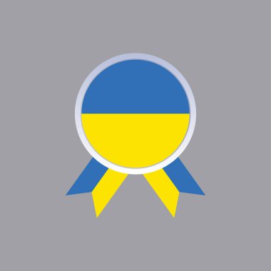 Ukrayna Bayrak Şablonu, Renkli Resimler 