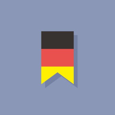 Almanya Bayrak Şablonu, Renkli Resimler 