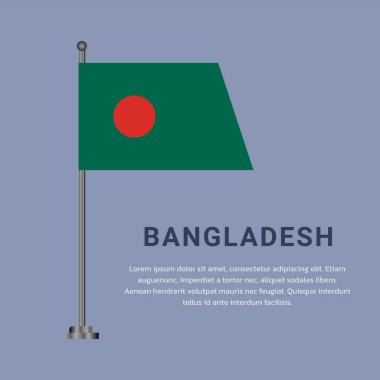 Bangladeş Bayrak Şablonu